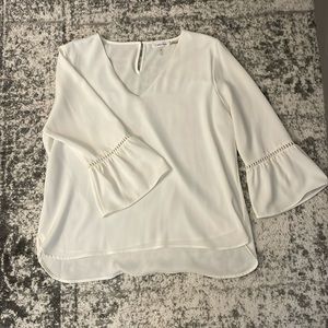 Calvin Klein women’s 3/4 bell sleeve blouse